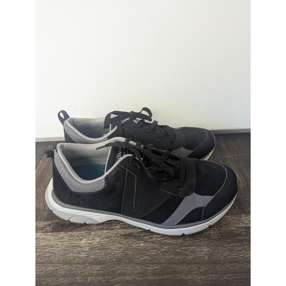 Vionic Zanny Women's Athletic Black/Charcoal Size 10 Orthodic Comfort Sneakers